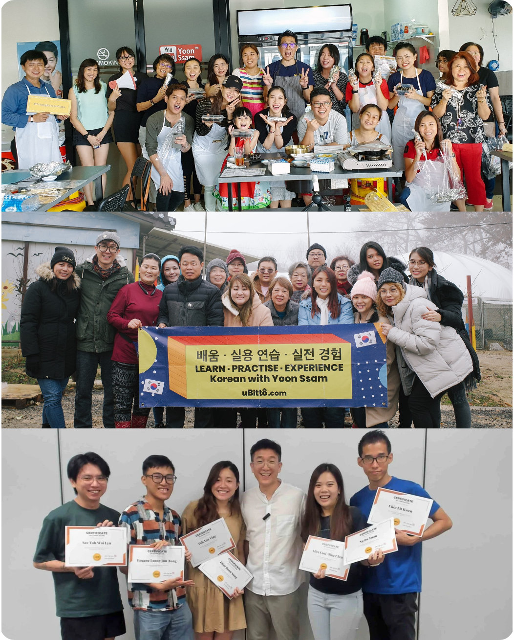 Korean class in session at Penang